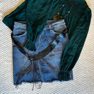 Xhilaration denim skirt, size 9